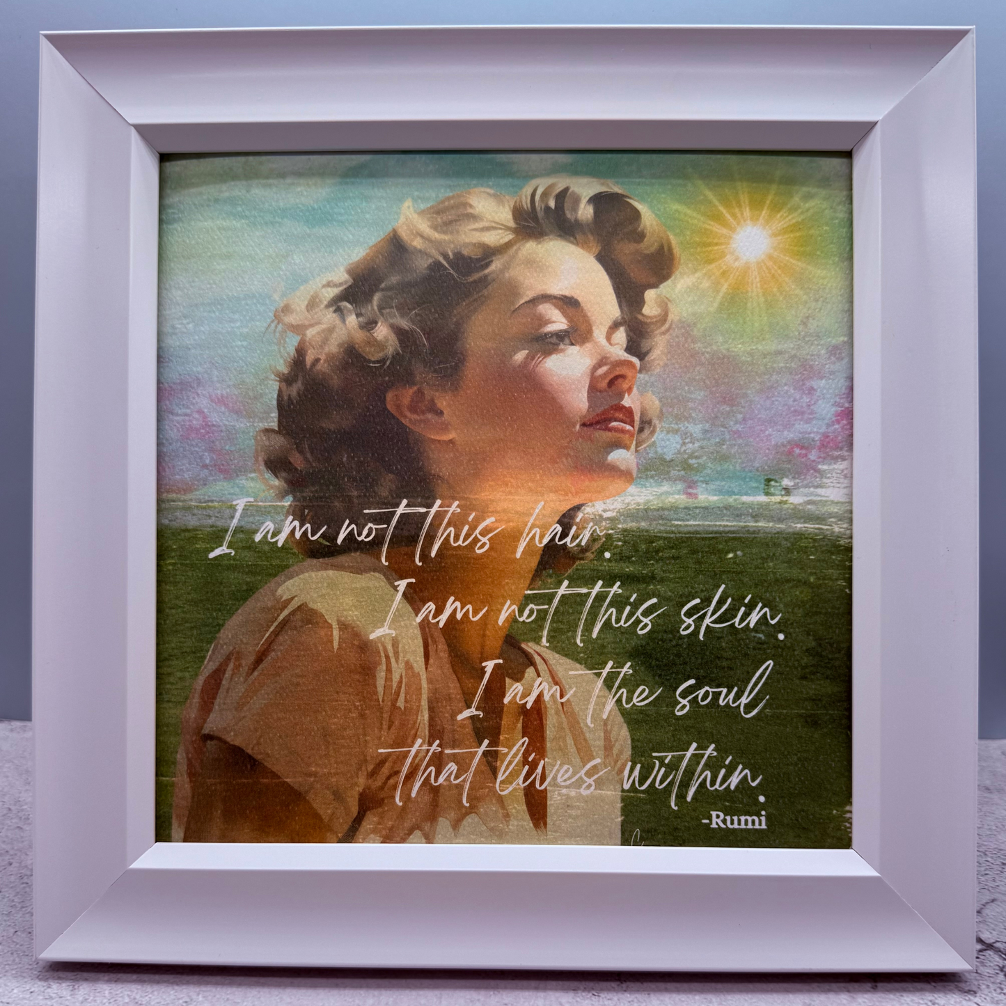 Rumi quote art print